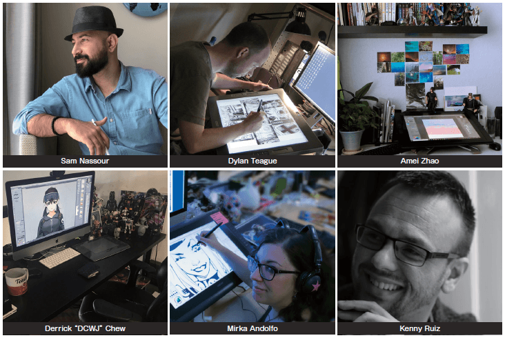 Six artistes et leur travail avec CLIP STUDIO PAINT par ...
