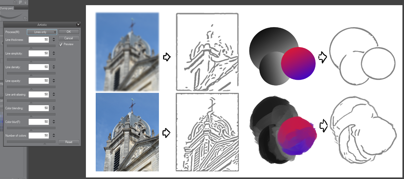 Esitellä 75+ imagen clip studio paint filters abzlocal fi