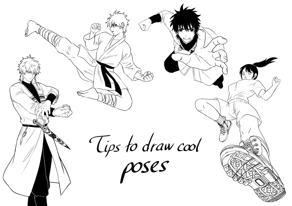 How to draw cooler poses with clip studio paint by Mikarin1225 Make