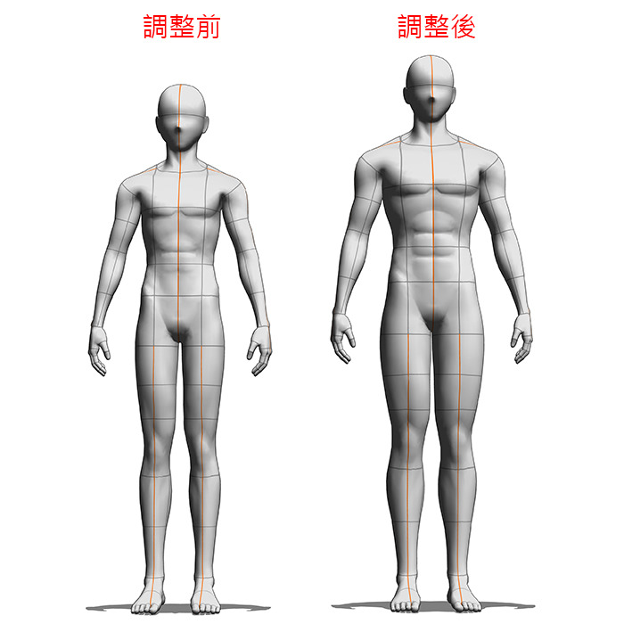 嘗試使用3d素描人偶 調整體型 3d操作 2 By Clipstudioofficial Clip Studio Tips