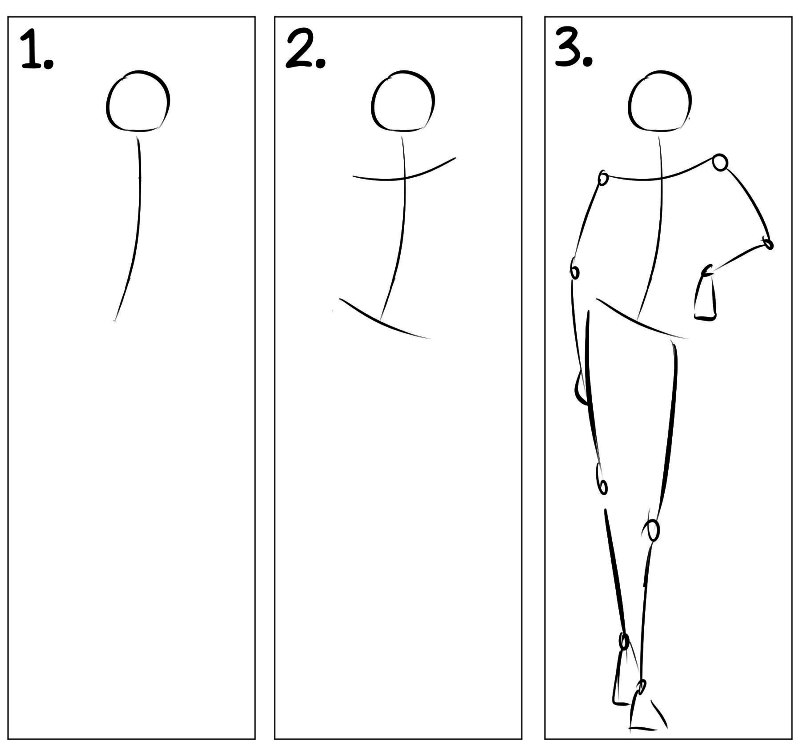 figure drawing poses generator