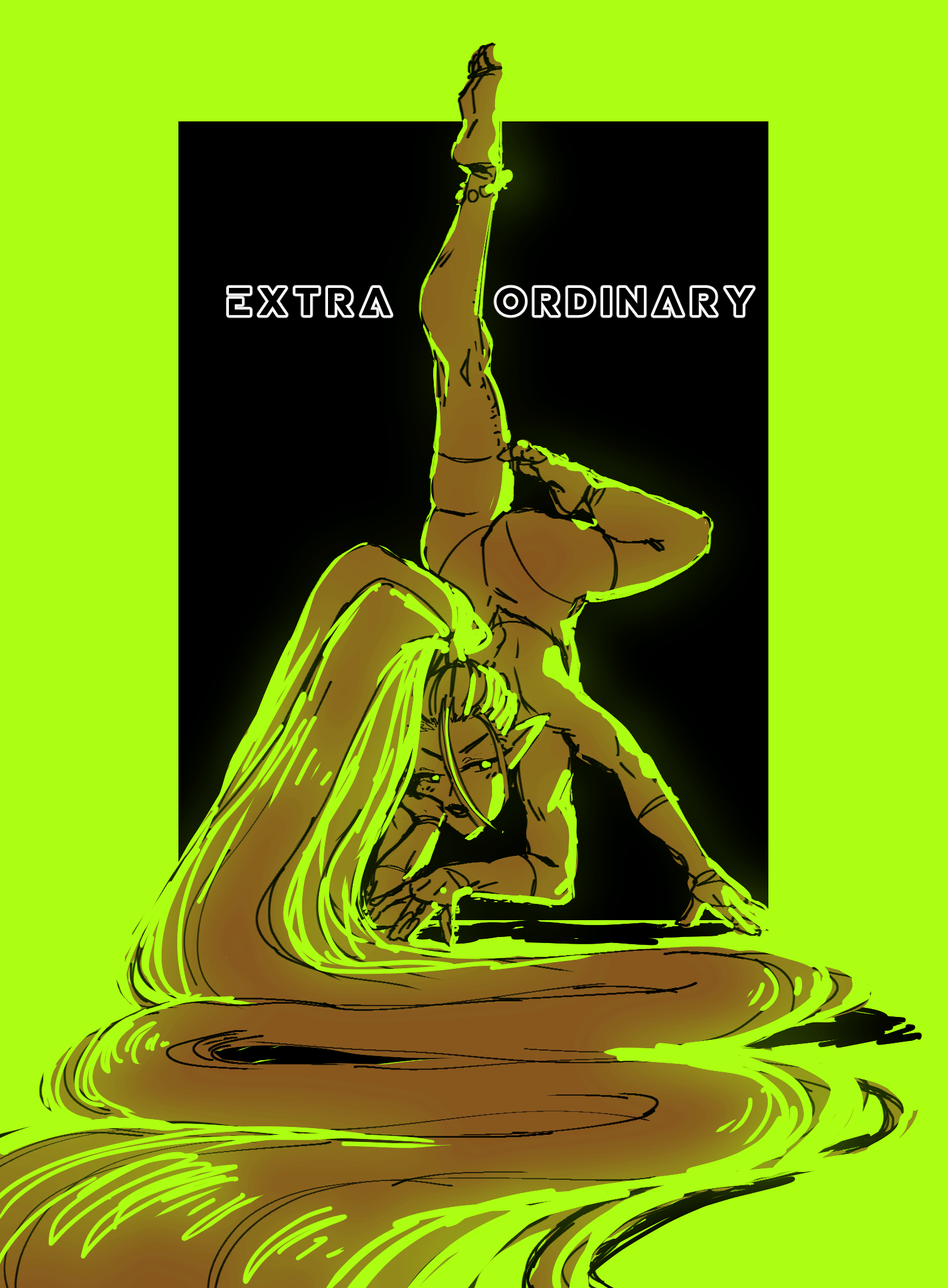 How to: Poster Style Illustration! “NyCaiA Tutorials! #1” by