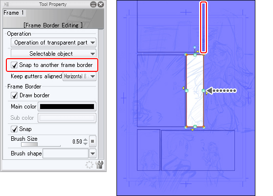 How to make a basic frame border 3 [Manga borders/frames #3] by ...