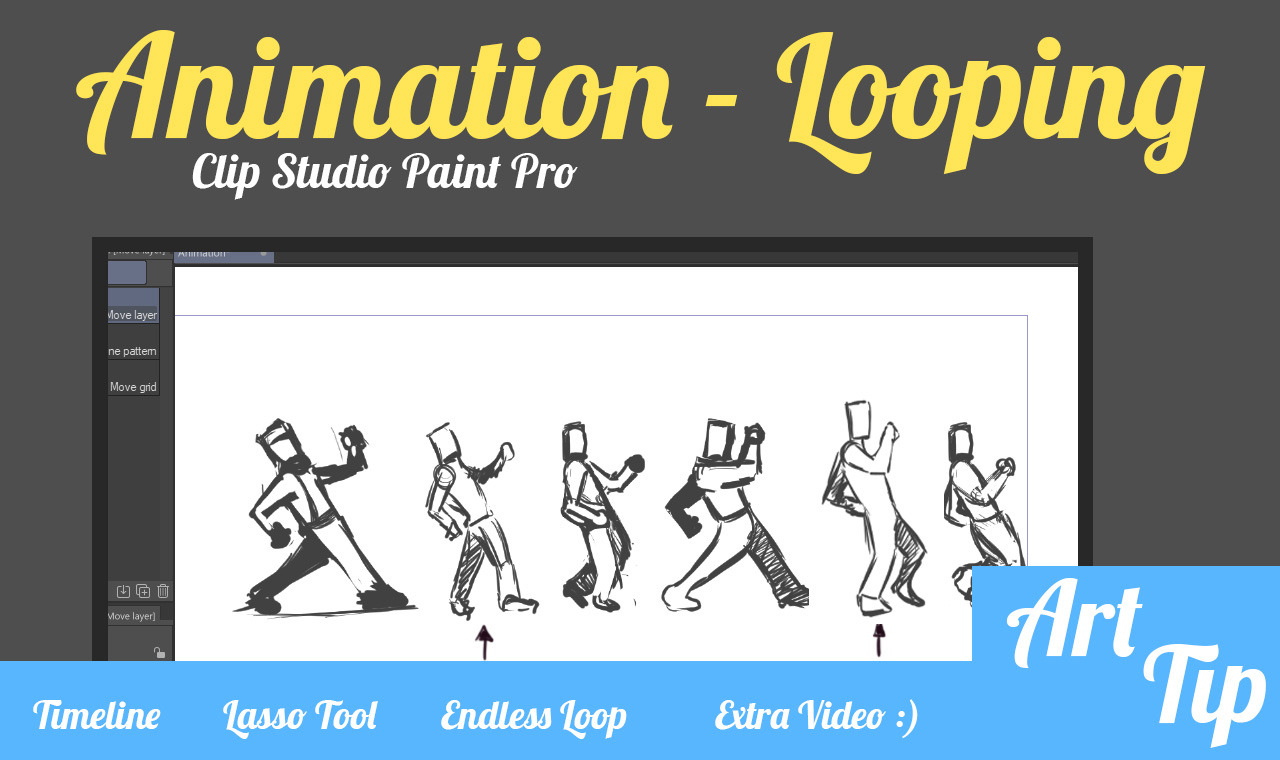 アニメーション ループ By Rickysdrawer Clip Studio Tips