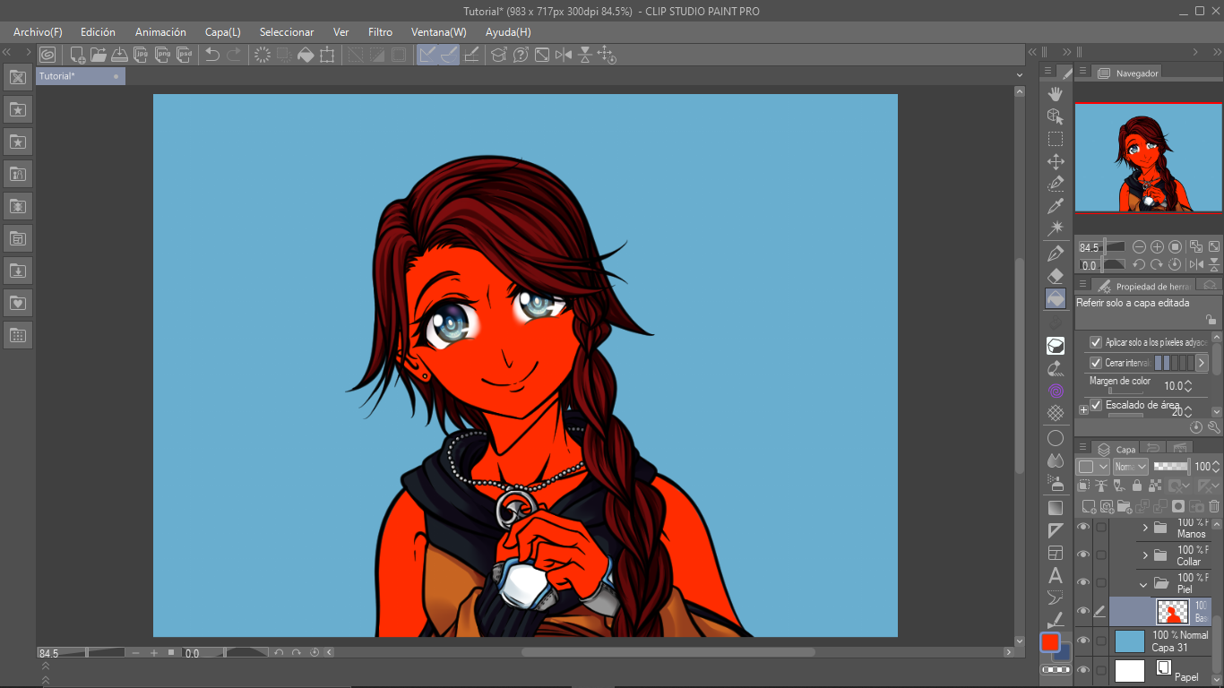 アニメスキンのペイント方法 ステップバイステップ By Loperos198 Clip Studio Tips