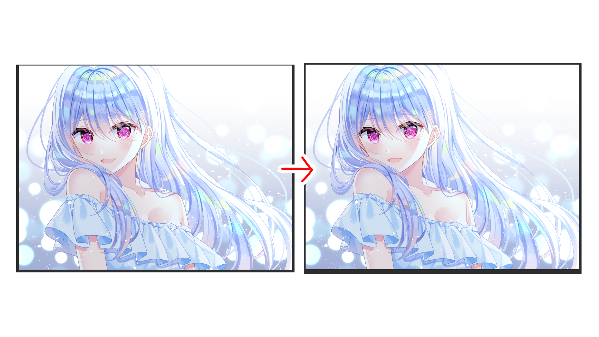 ぼかしフィルターでキラキラ背景の描き方 By Kawashita Clip Studio Tips