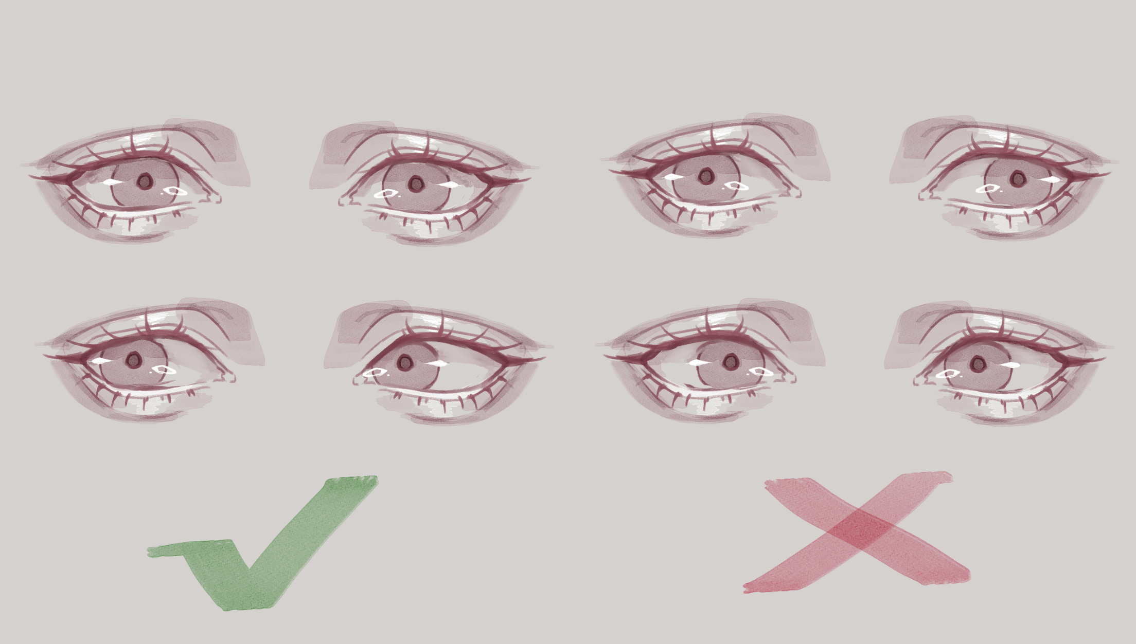 Pretty mines the red one  Anime eye drawing, Eye drawing, Eye art