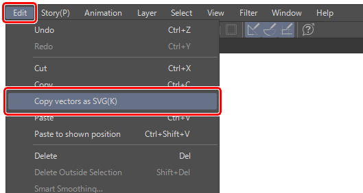 Importing And Exporting Vectors As Svg Files Layer Types And How To Use Them 4 By Clipstudioofficial Clip Studio Tips
