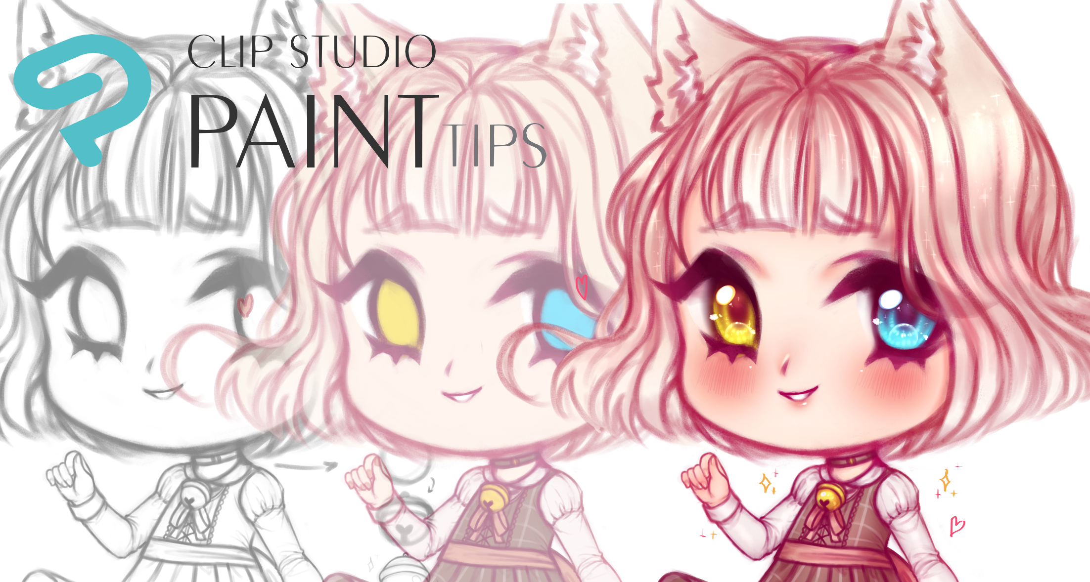 How to Draw a Cute Manga / Anime / Chibi Girl with her Kitty Cat - Easy  Step by Step Drawing Lesson - How to Draw Step by Step Drawing Tutorials