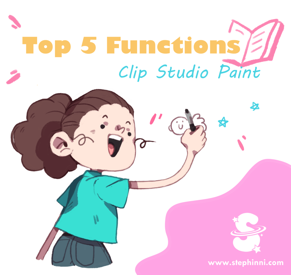Top 5 Functions in Clip Studio Paint for beginners! by stephinni - Make ...