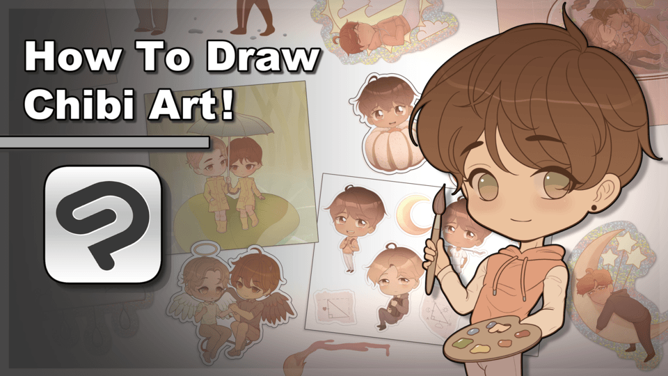 How To Draw Cute Chibi Character Art For Stickers And Prints “Comic and ...