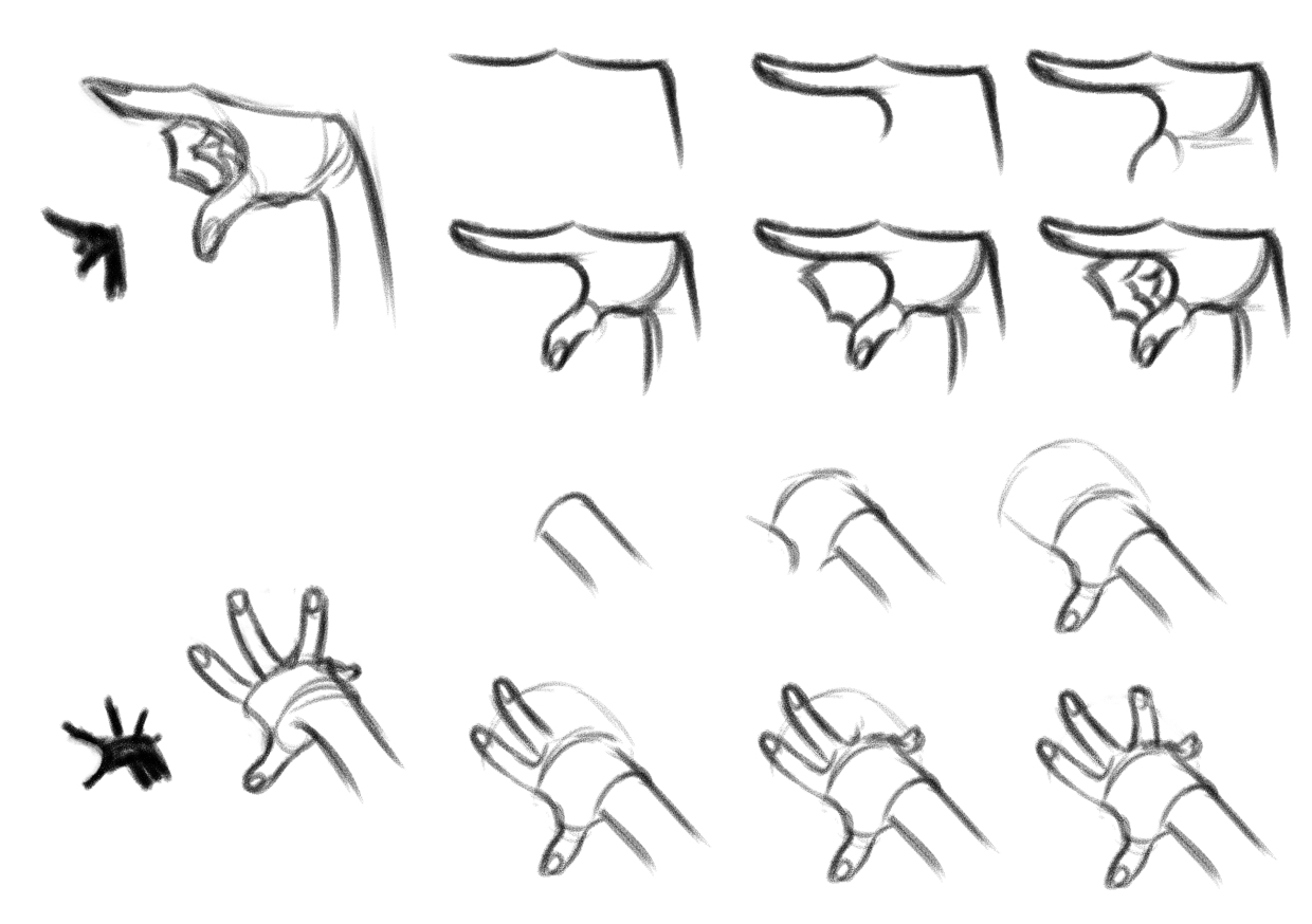 Hand Gestures With Sketch And 3d Models By Nadia Clip Studio Tips