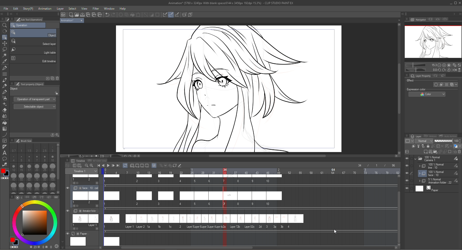 アニメーションの線画 By Miakia Clip Studio Tips