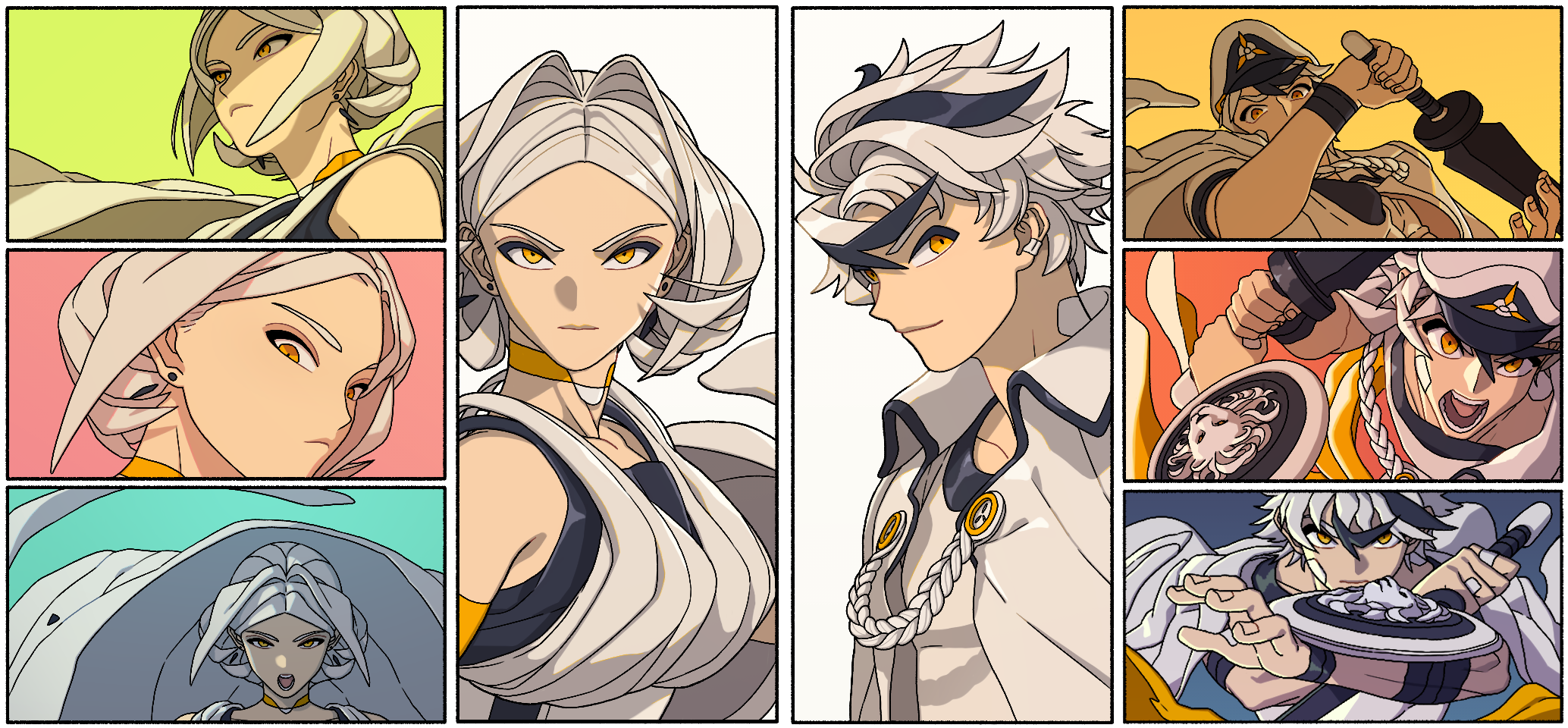 How to paint a color cartoon (webtoon) by キム君 - Make