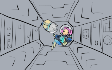 変換機能を備えた簡単にアニメーション化された対称的な背景 By Viciaia Clip Studio Tips
