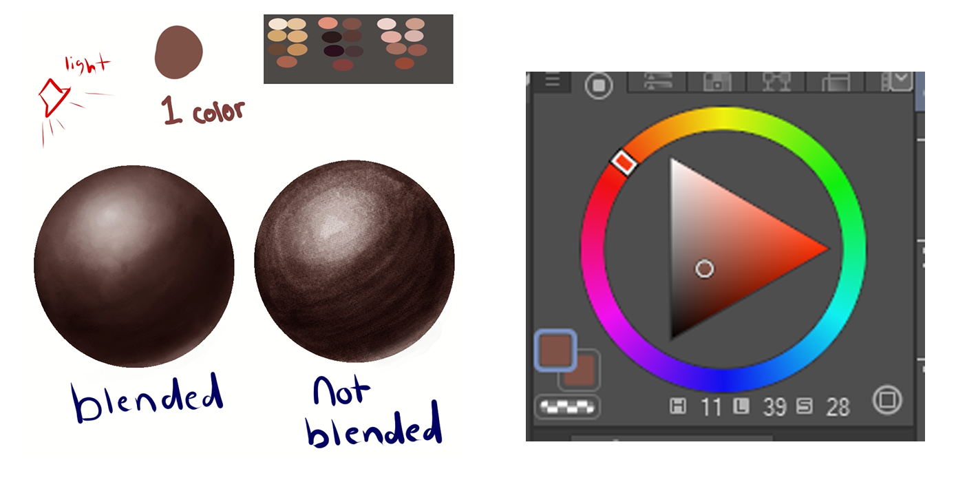 水彩の基本 肌のヒント By Beccalili Clip Studio Tips