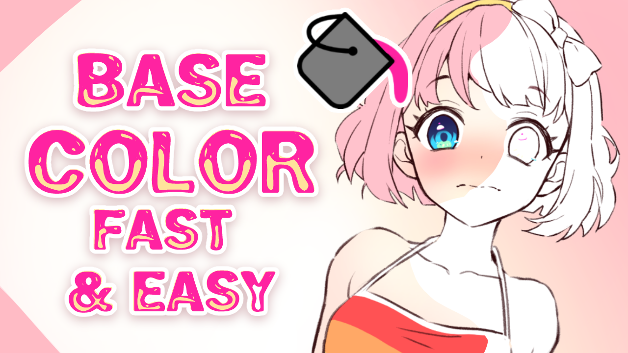 Easy! How to color like an Anime.